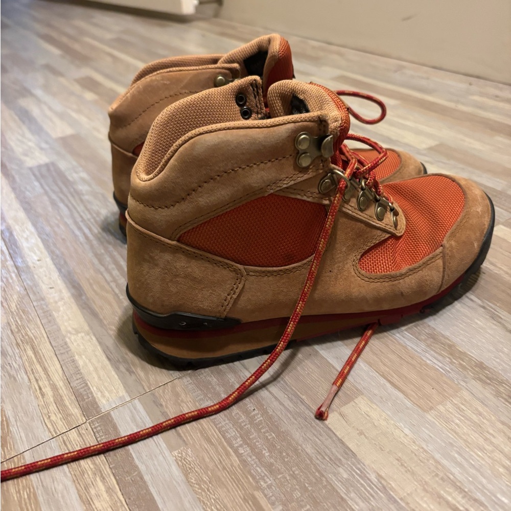 Danner Kids red and Tan Boots